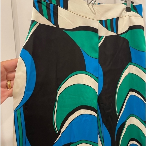 House of Harlow 1960 Multicolor Wide Leg Pullover Pants.Size S - Picture 7 of 13